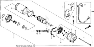 Starting Motor Schematic