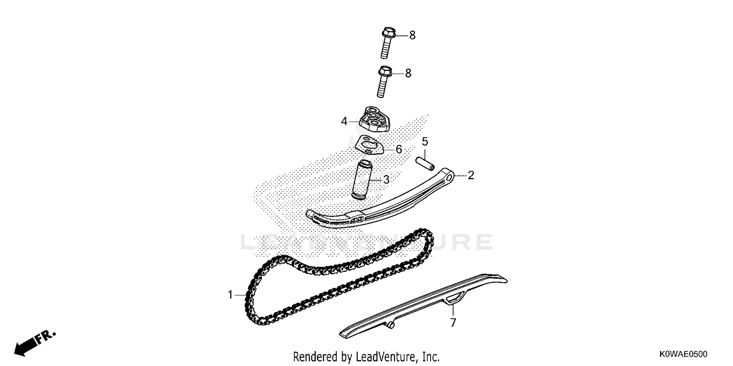 CAM CHAIN@TENSIONER