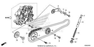 Cam Chain@tensioner Schematic