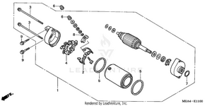 Starting Motor Schematic