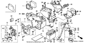 Battery + Battery Box Schematic