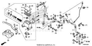 Front Brake Master       Cylinder Schematic