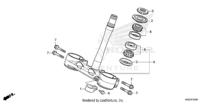 Steering Stem Schematic