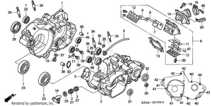 Crankcase ('02) Schematic