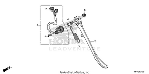 Side Stand Schematic