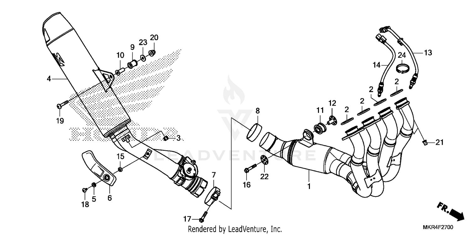 EXHAUST MUFFLER