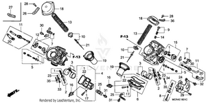 Carburetor (component Parts) Schematic