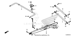 Rear Arm@rear Stabilizer (2) Schematic