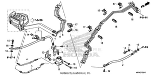 Brake Line (3) Schematic