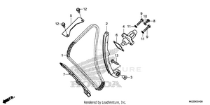 Cam Chain@tensioner Schematic