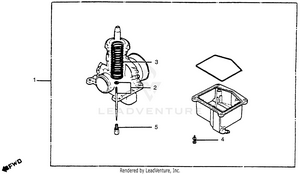 Carb. Optional Parts Schematic