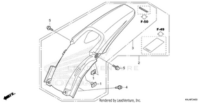 Rear Fender Schematic