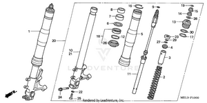 Front Fork Schematic