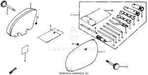 Tools + Side Cover Schematic