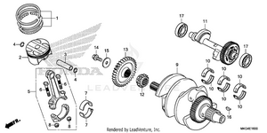 Crankshaft@piston Schematic