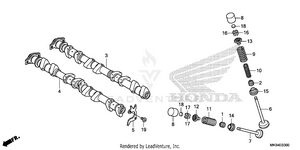 Camshaft@valve Schematic