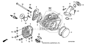 Cylinder Head Cover Schematic