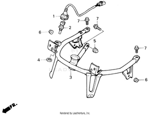 Cowl Stay 88-89 Schematic