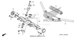 Handlebar + Top Bridge (1) Schematic