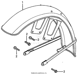 Front Fender Schematic