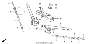 Handlebar + Top Bridge Schematic