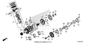 Crankshaft@piston Schematic