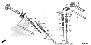 Camshaft@valve Schematic