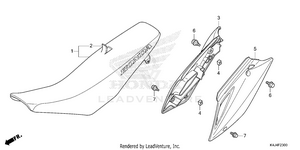 Seat@side Cover Schematic