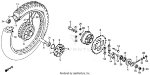 Rear Wheel Schematic