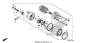 Starter Motor Schematic