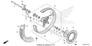 Front Wheel Schematic