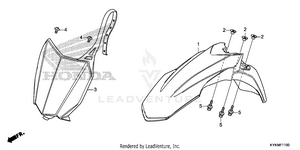 Front Fender Schematic
