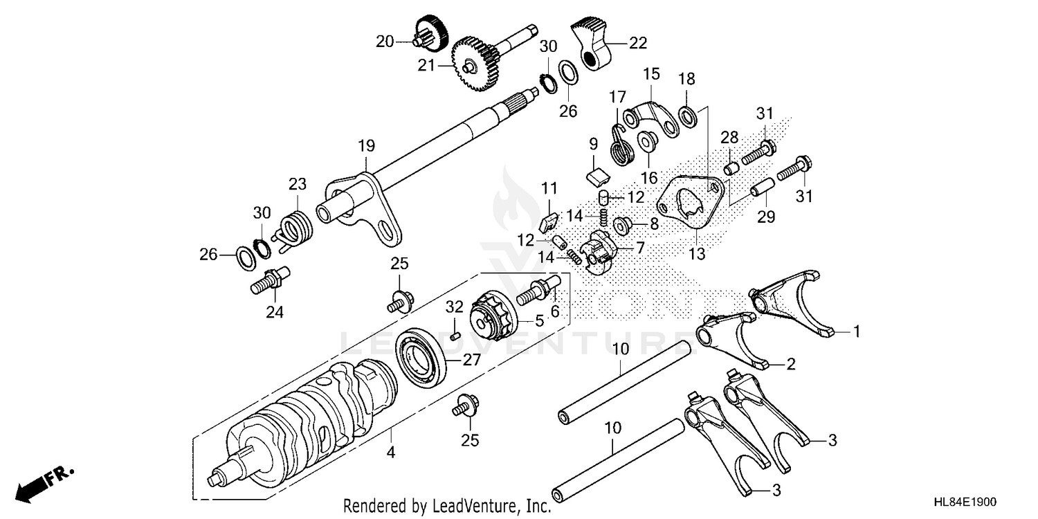 GEARSHIFT FORK (1)