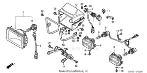 Headlight Schematic