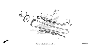 Cam Chain@tensioner Schematic