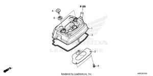 Cylinder Head Cover Schematic