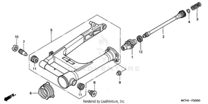 Swingarm Schematic