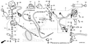Handle Lever@switch@cable Schematic