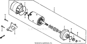 Starter Motor Schematic