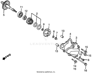 Water Pump 82-83 Schematic