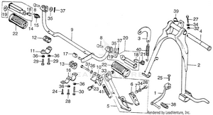 Change Pedal + Main Stand Schematic