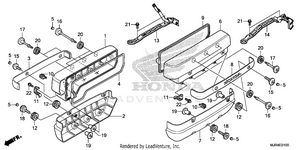 Cylinder Head Cover Schematic