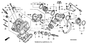 Cylinder Head (fr.) Schematic