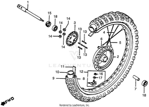 Front Wheel Schematic