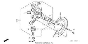 Knuckle (trx500tm) Schematic