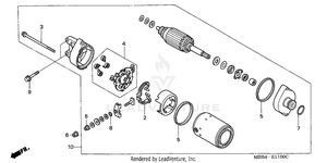 Starter Motor Schematic