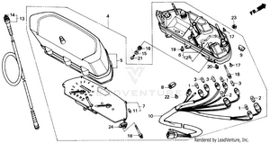 Speedometer + Tachometer Schematic