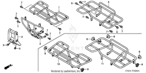 Carrier (trx500fa'01-'04/fga'04) Schematic