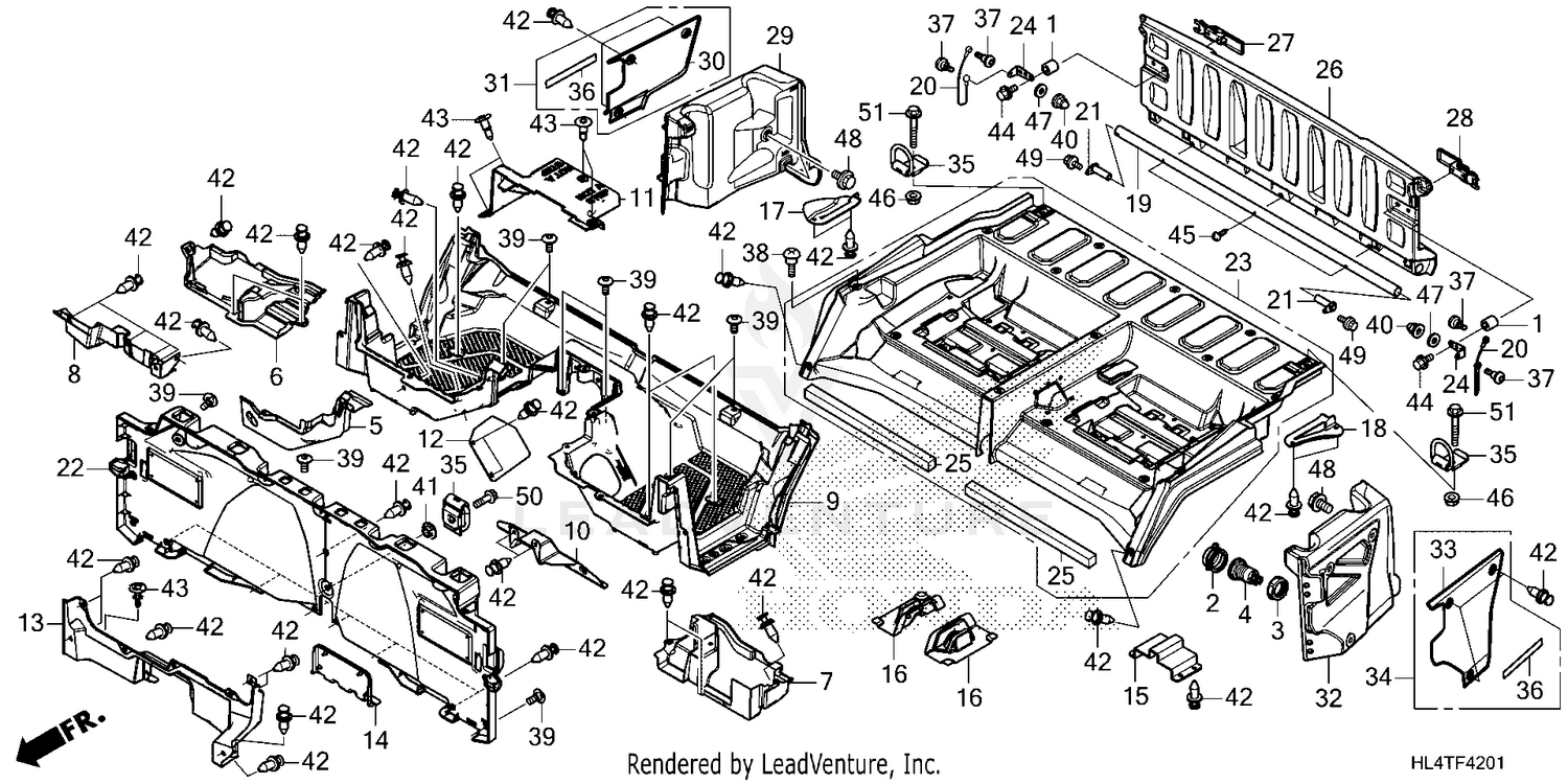 BED PLATE@REAR GATE (2)