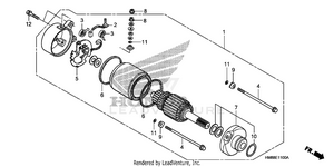Starting Motor ('06-'07) Schematic